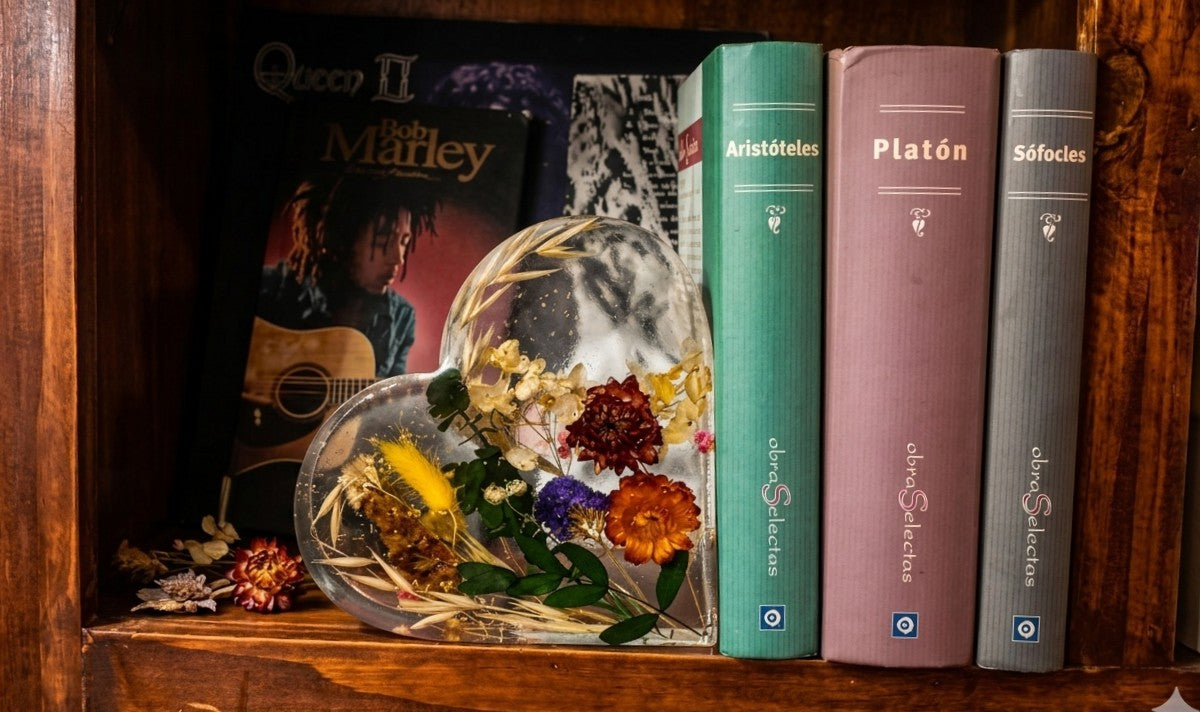 Sujeta Libros Decorativo