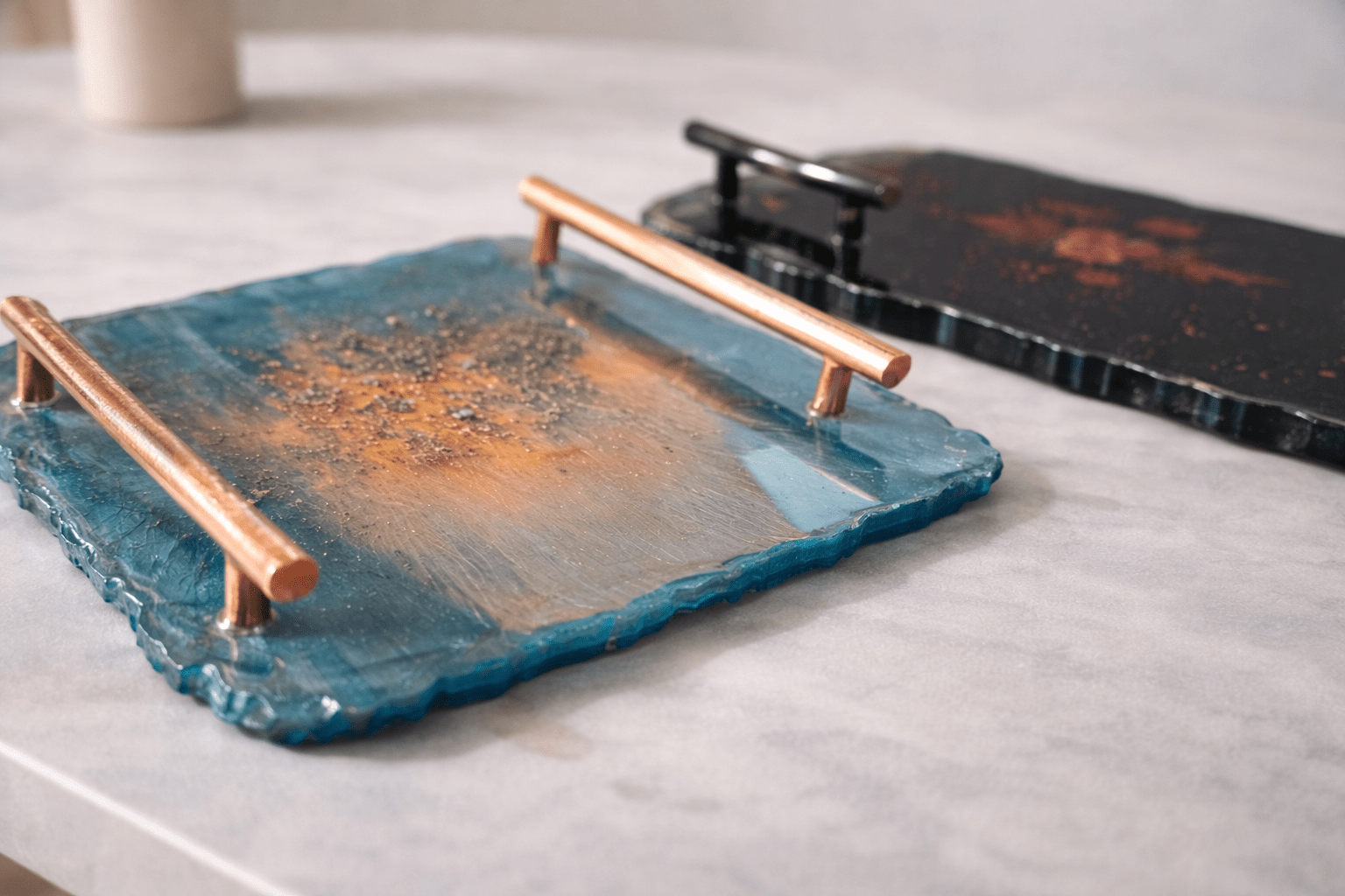 Bandeja Artesanal en Resina ✨ - Vanessa Rupia Collection