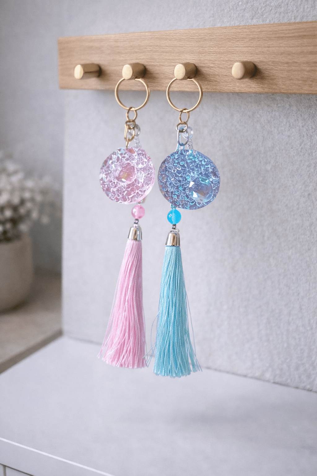 Llaveros Circulo Diamante 💎 - Vanessa Rupia Collection