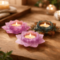 Porta Velas Flor de Loto ✨🕯️ - Vanessa Rupia Collection