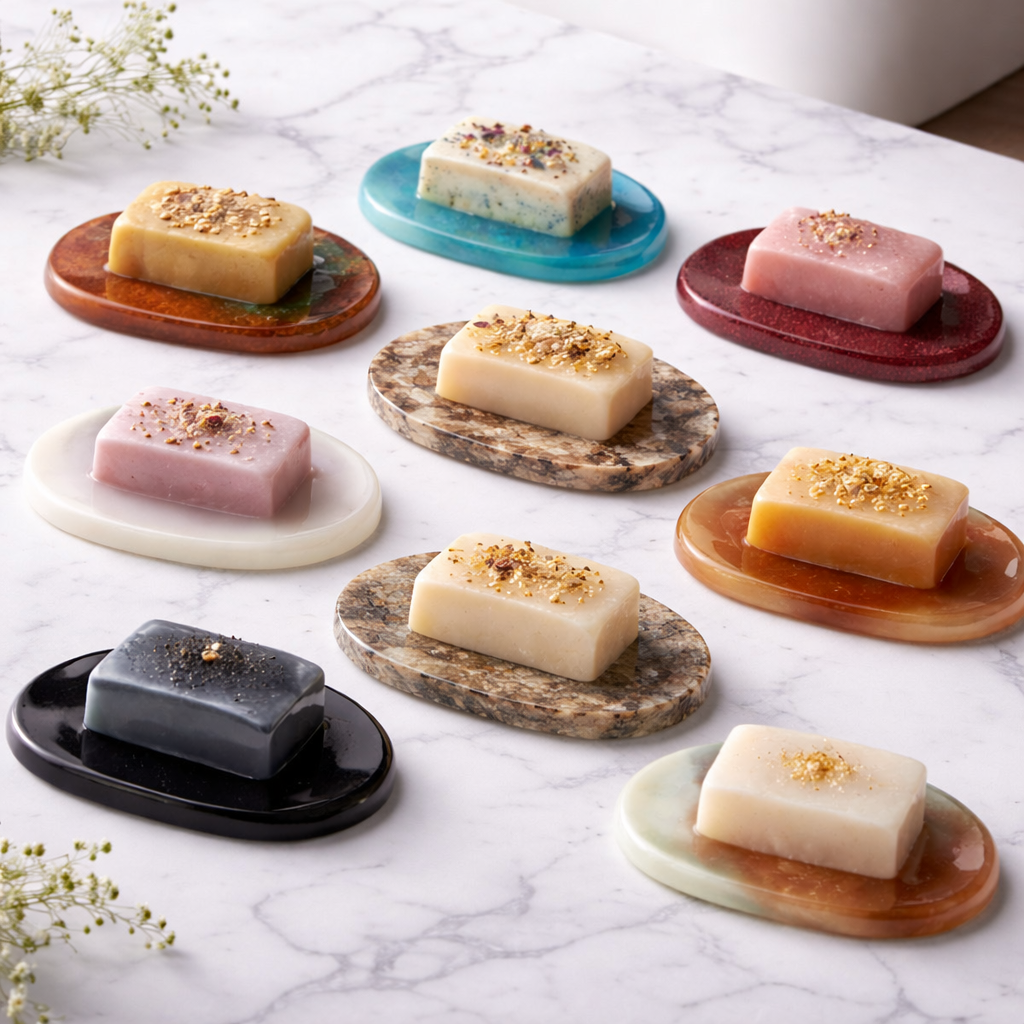 Mini Bandejas / Jaboneras en Resina ✨