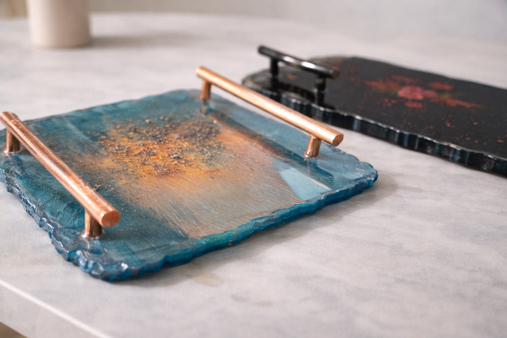 Bandeja  Artesanal en Resina ✨