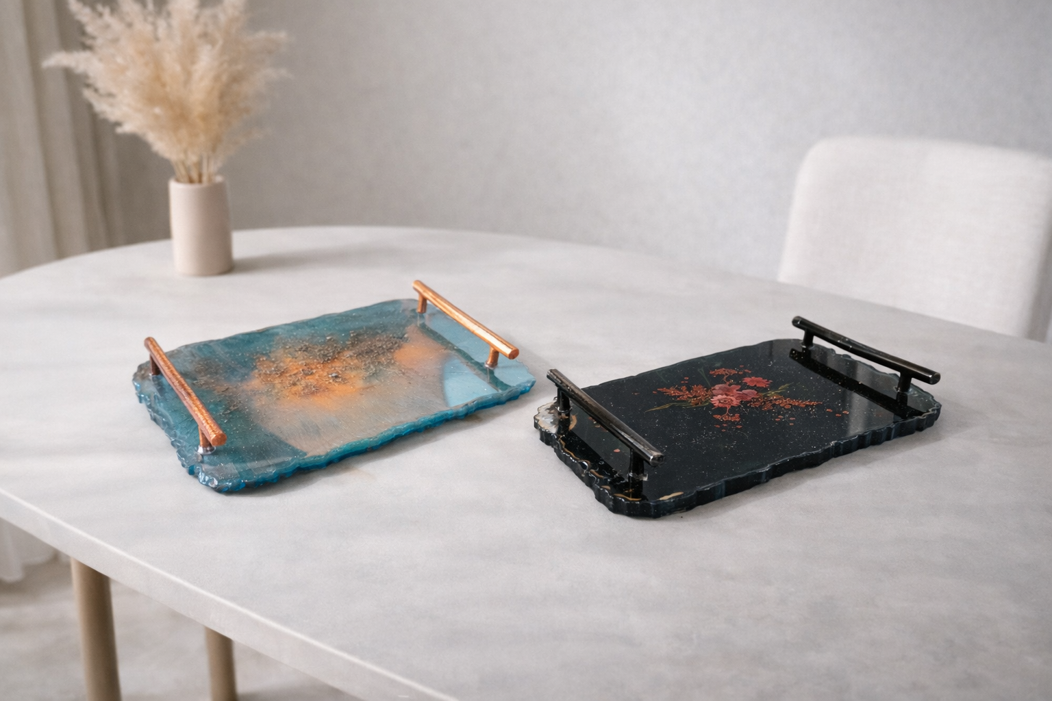 Bandeja  Artesanal en Resina ✨